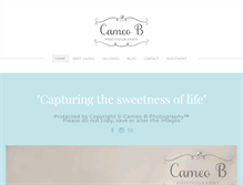 Tablet Screenshot of cameobphotography.com